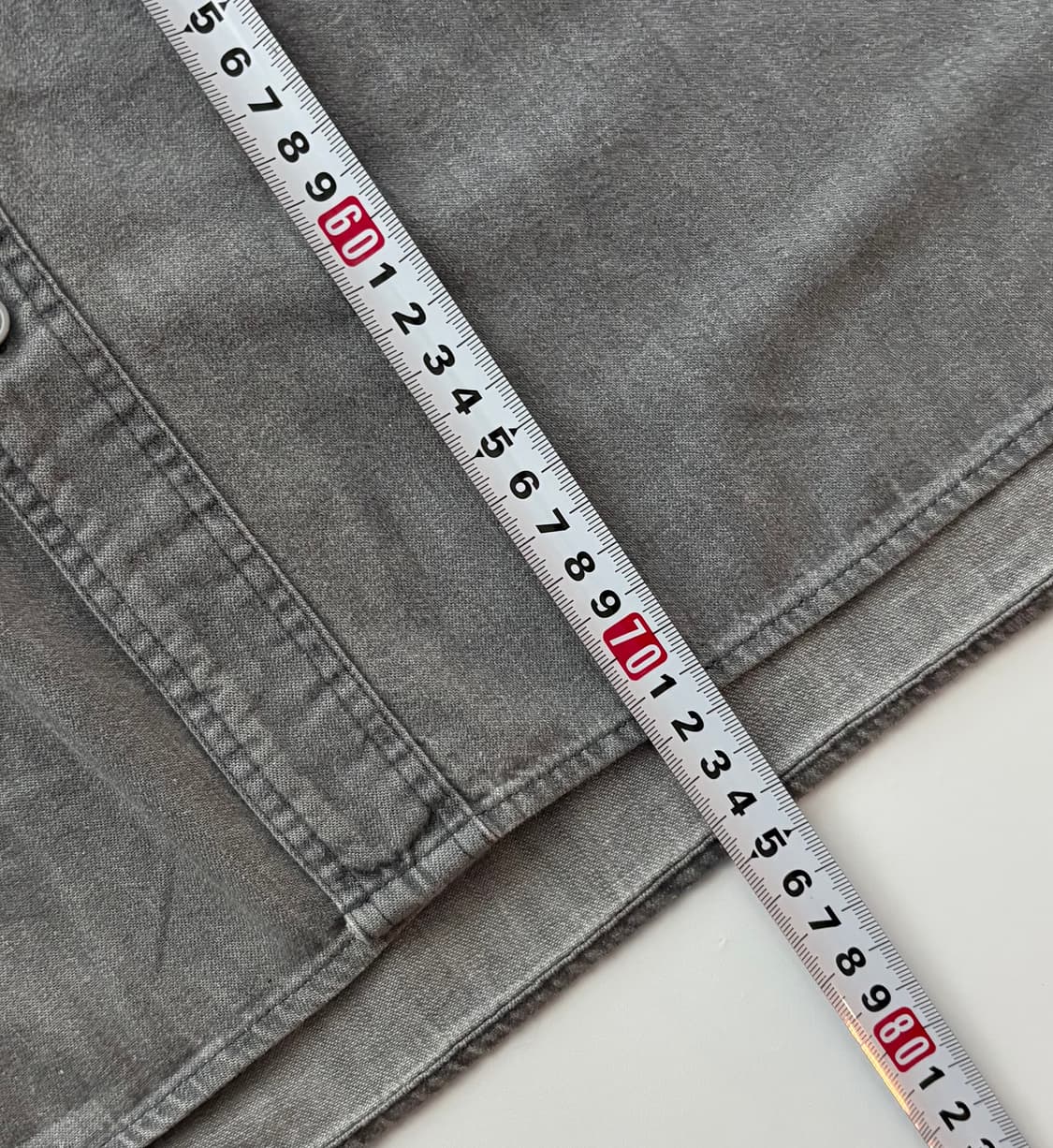 리바이스 그레이 데님 워크 셔츠 상품이미지8