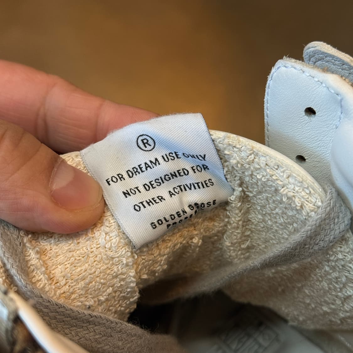 골든구스 여성 시그니처 레오파드 프린트 포니스킨 인서트 스카이스타 43 상품이미지6