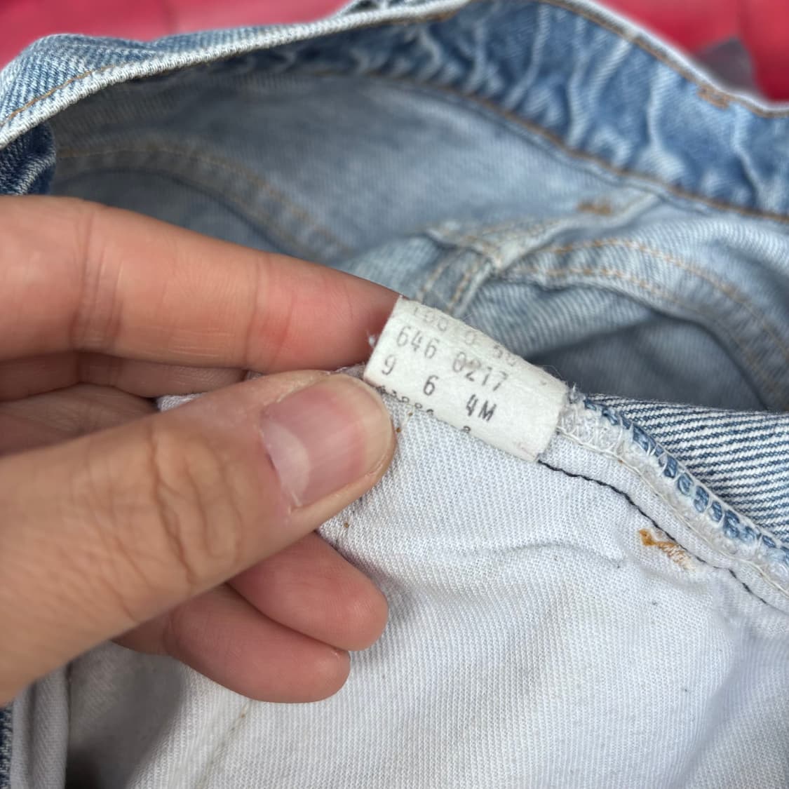 70년대 미국 리바이스 646 벨바텀 상품이미지10