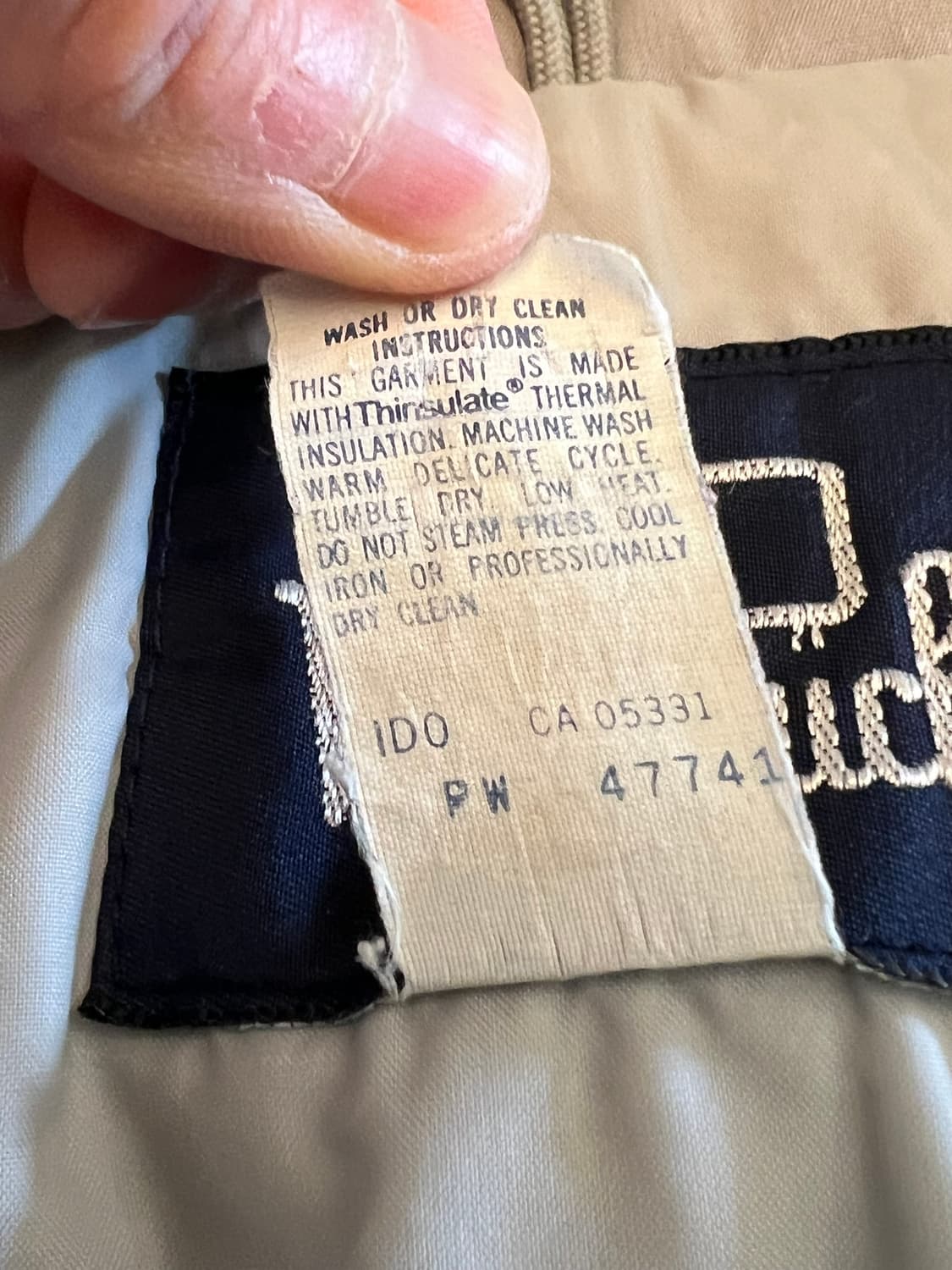 90's [XL] 울리치 빈티지 보머 자켓 USA MADE 상품이미지9