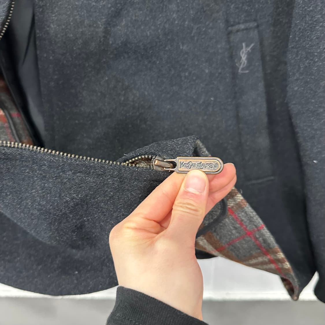 입생로랑 모직 자켓 상품이미지4