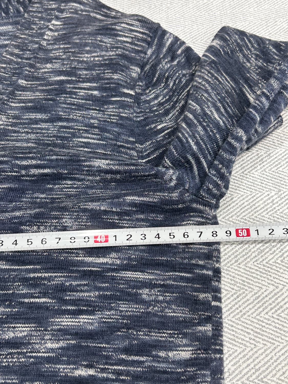 A.P.C. 아페쎄 네이비 톤 가디건 남성 S 90-95 상품이미지10