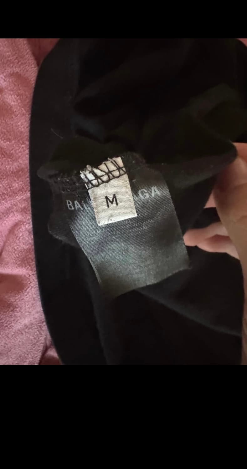 발렌시아가 스피드헌터 반팔 티셔츠 블랙 상품이미지4