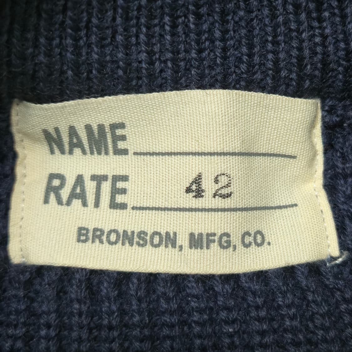 42) 브론슨 중국판 네이비 니트 상품이미지4