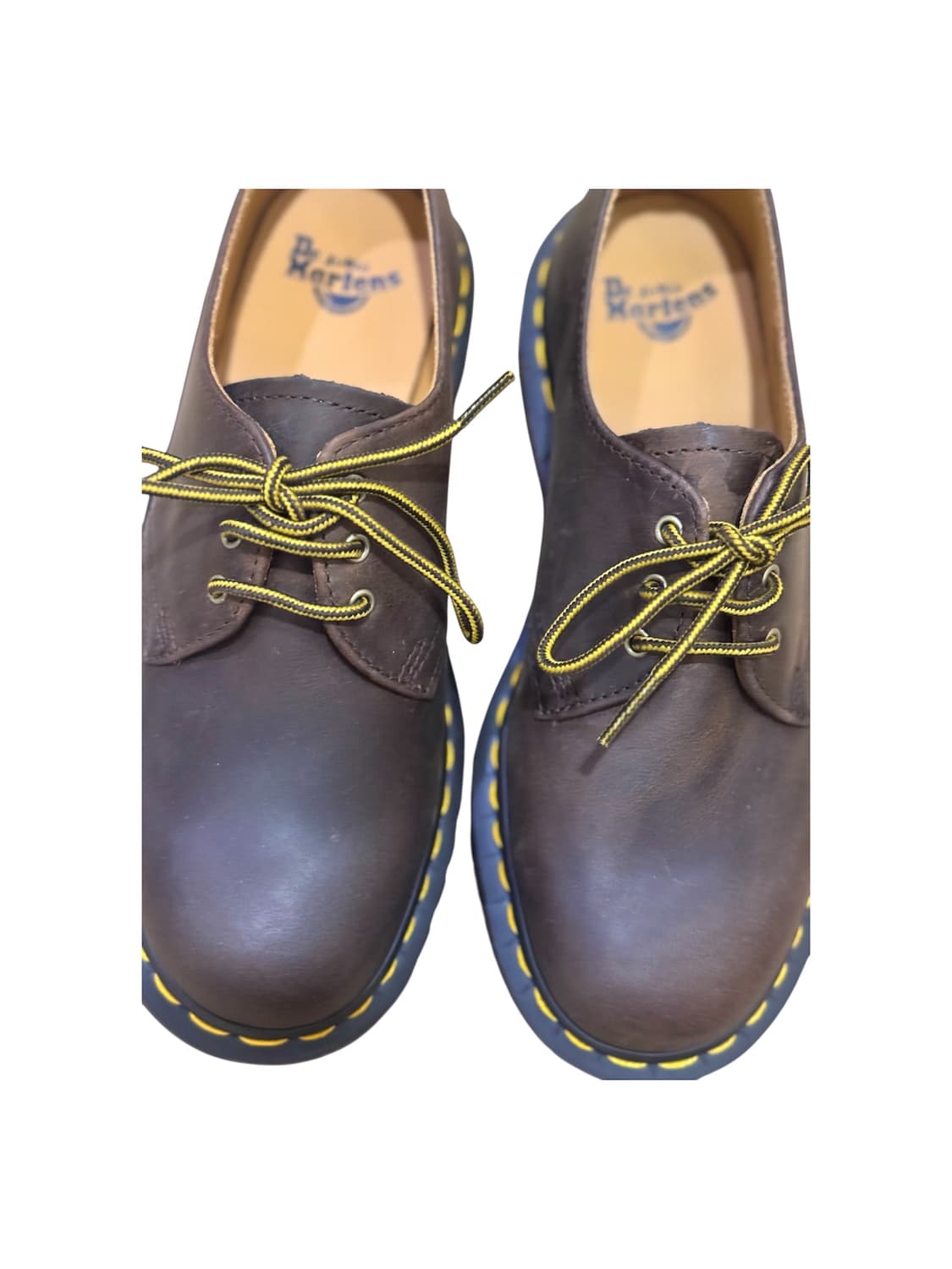 닥터마틴 1461 벡스 크레이지 홀스 다크 브라운 240  상품이미지4