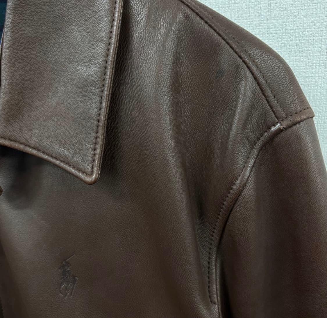 폴로 램스킨 레더 자켓 상품이미지5
