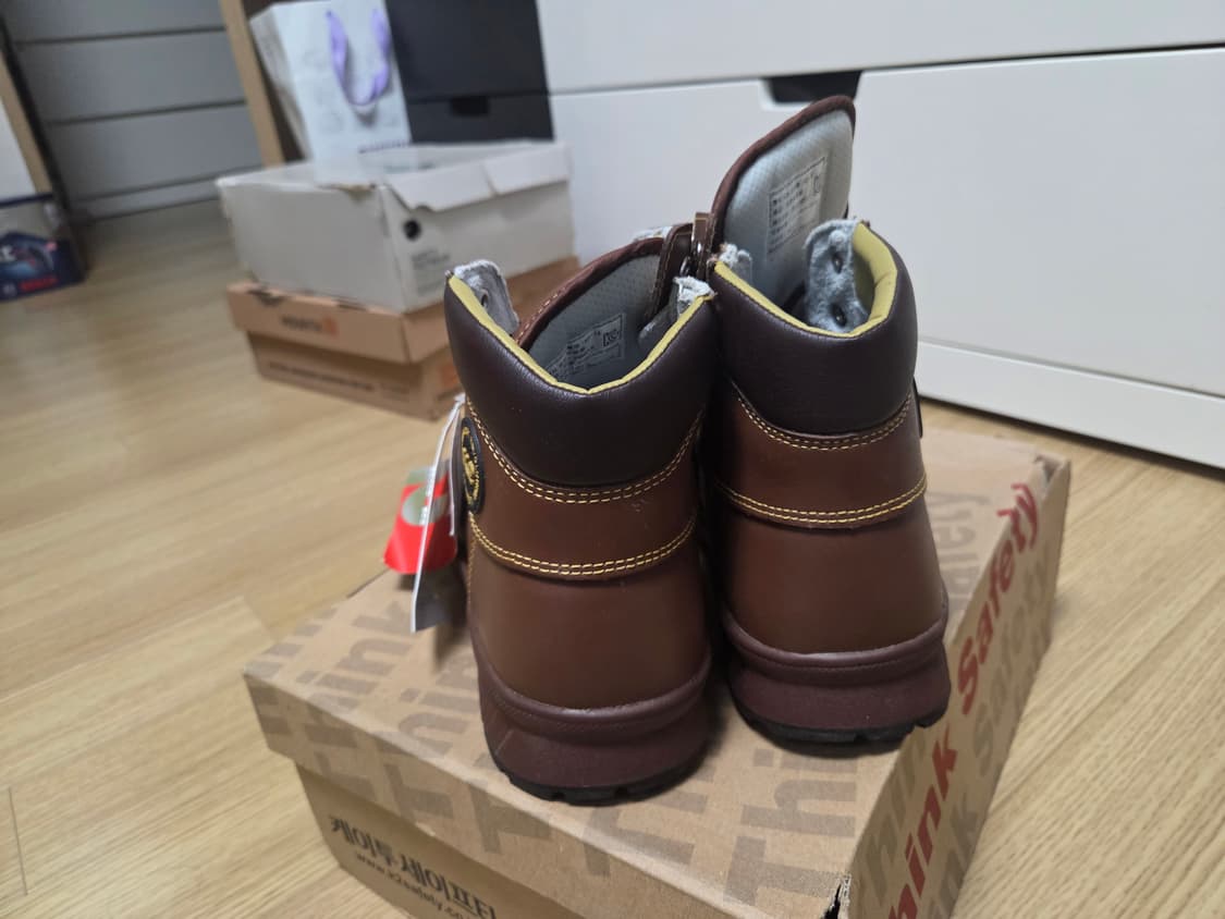 K2 브라운 안전화 건설화 상품이미지4