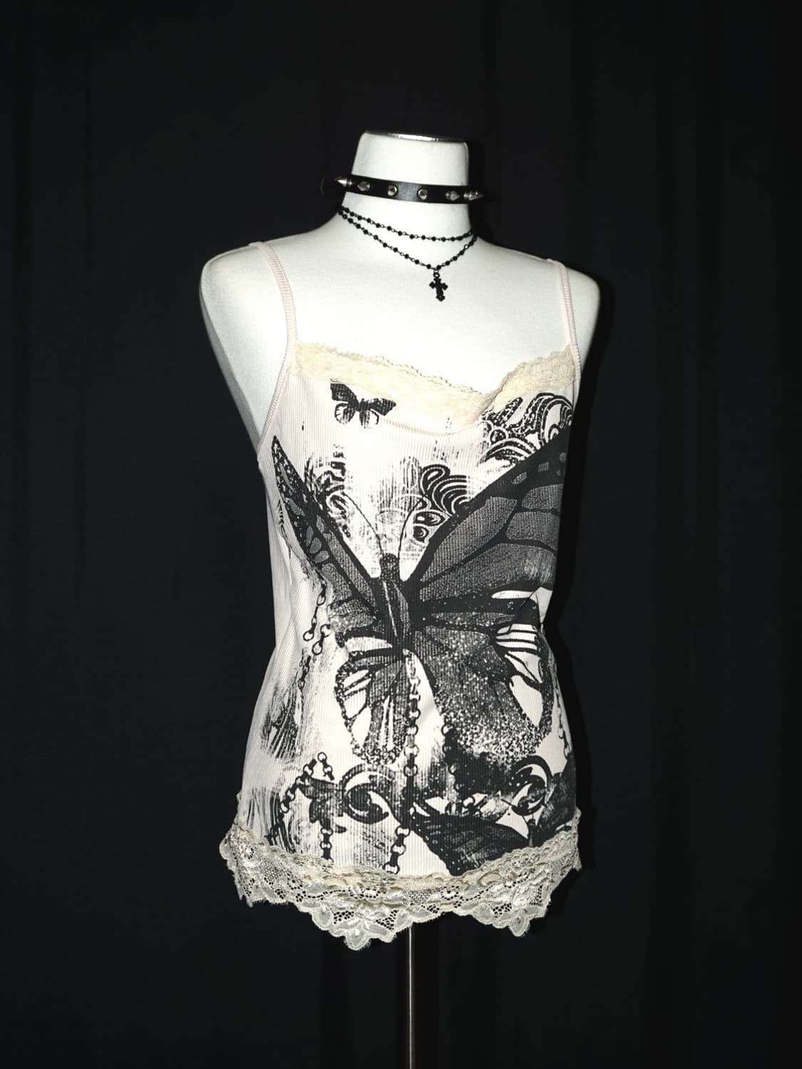 y2k butterfly vintage sleeveless  상품이미지2