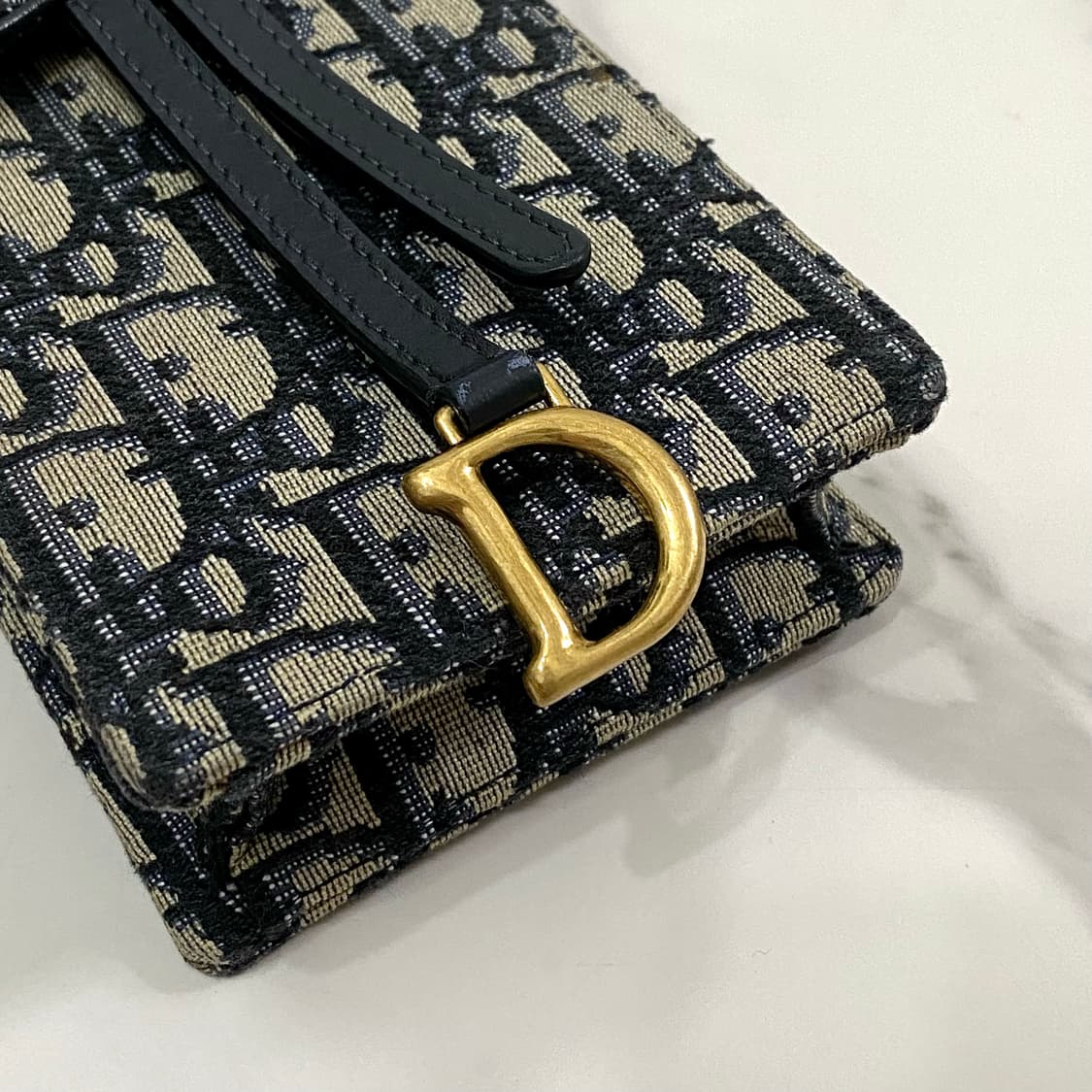 디올 새들 오블리크 자카드 버티컬 파우치 휴대폰 가방 상품이미지6