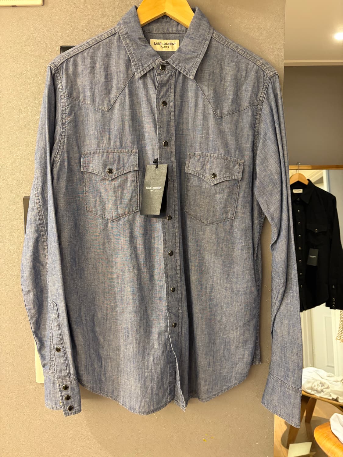 생로랑 웨스턴 셔츠 상품이미지1