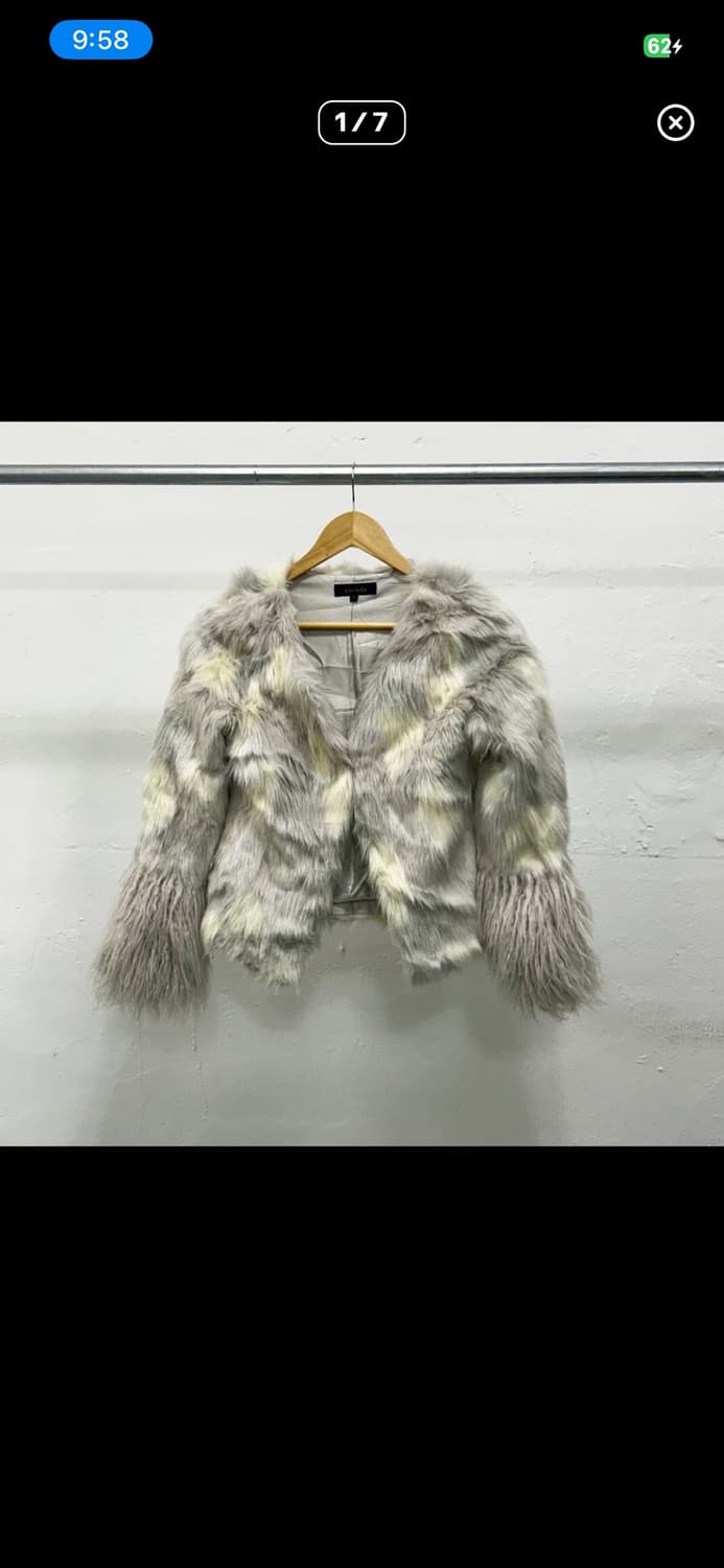 rienda 파스텔 퍼 자켓 상품이미지1