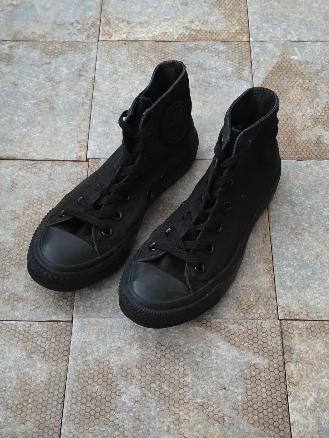 (240)컨버스 척테일러 올스타 하이 블랙 상품이미지1