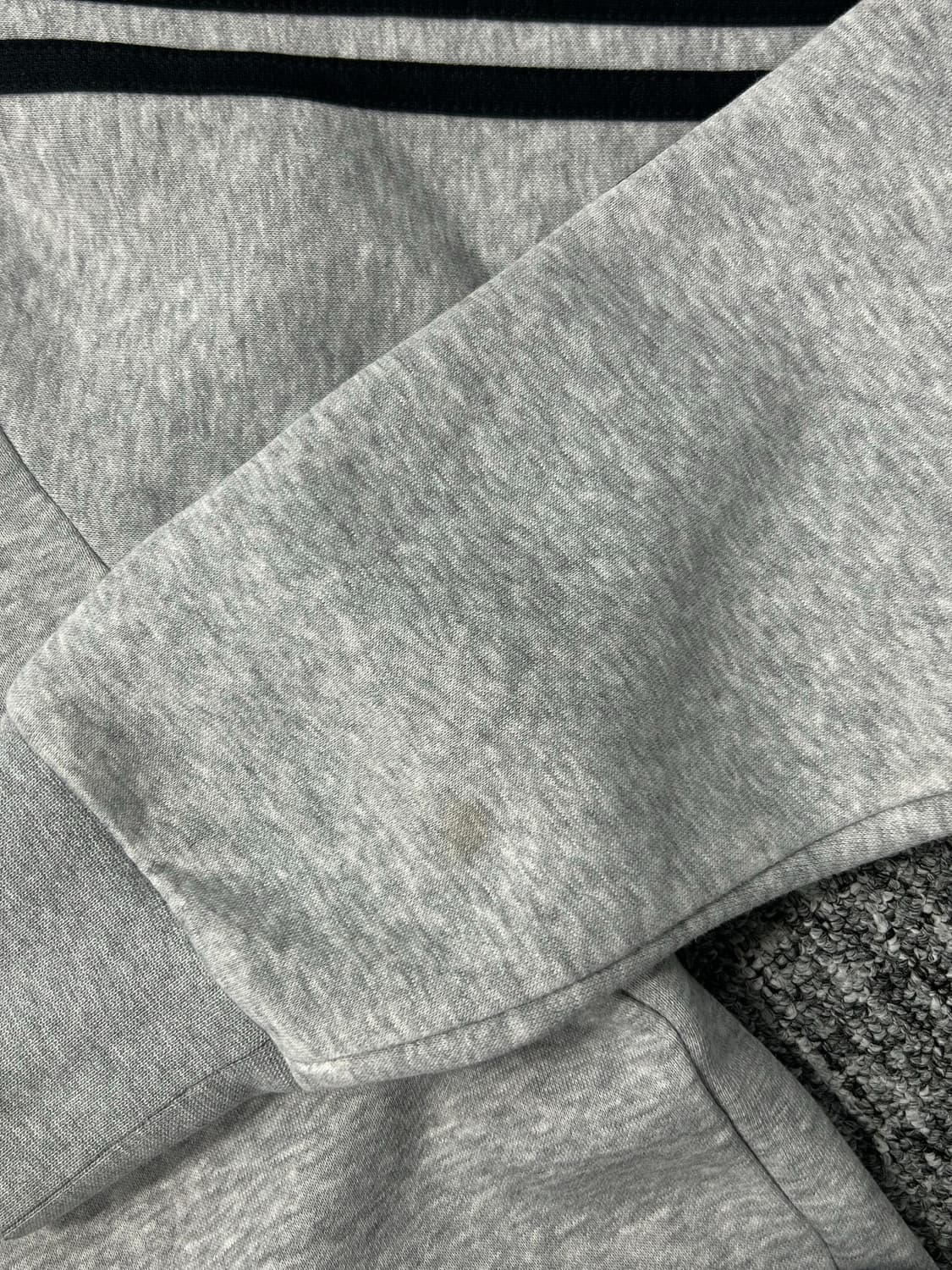 아디다스 에센셜 블랙 그레이 후드집업 L 상품이미지7