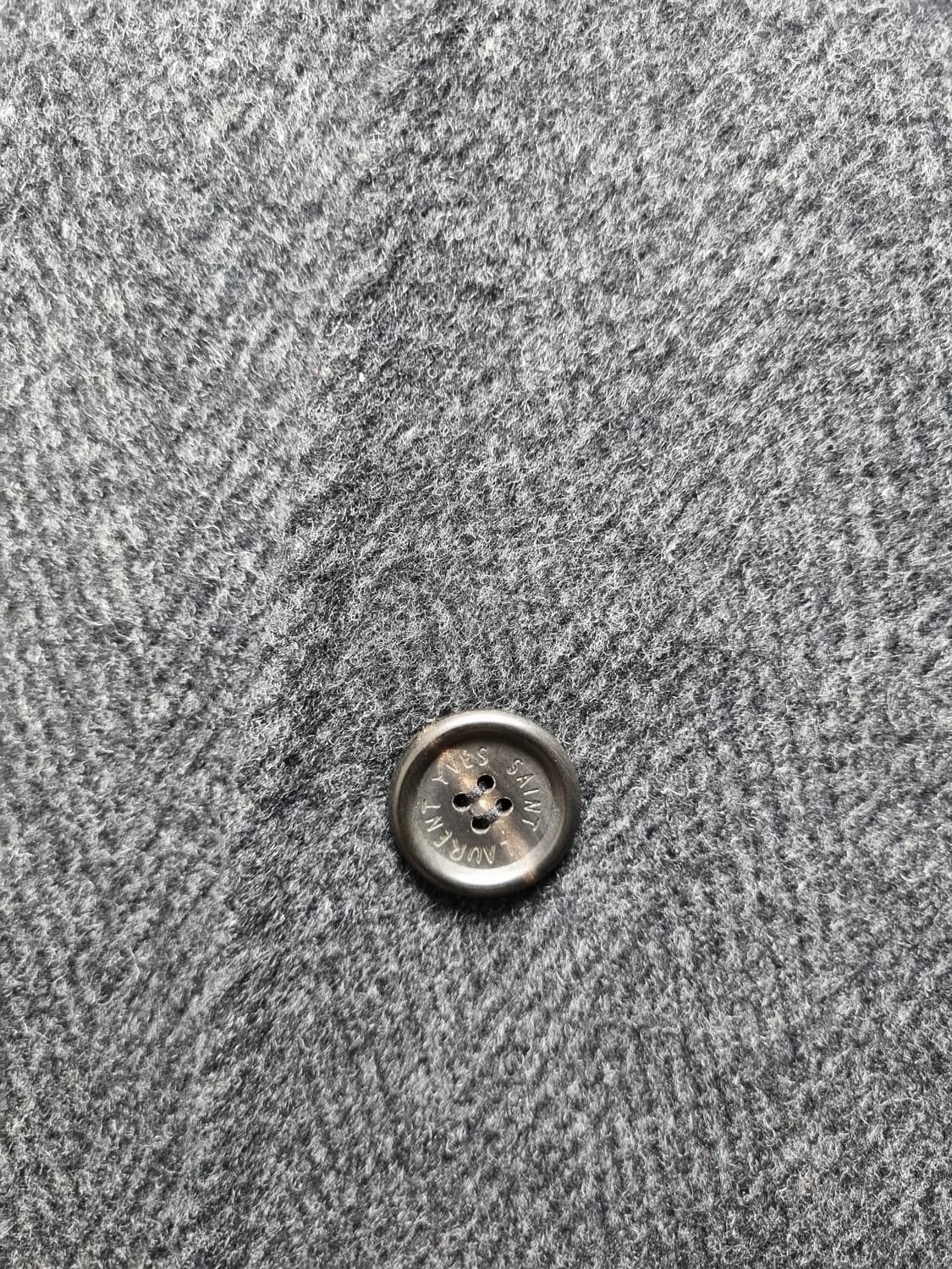 [남105] 입생로랑 울코트+조끼 상품이미지4