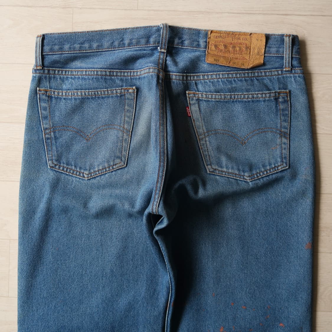 [Made in U.S.A] 빈티지 90s 리바이스 501 데님 팬츠 상품이미지9