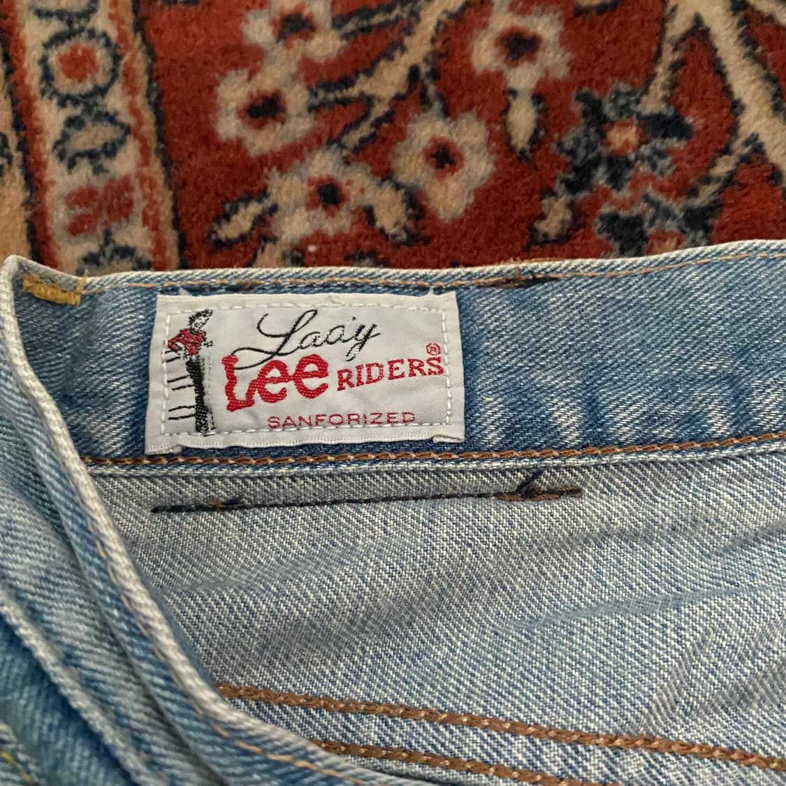 🌊Lee riders lady repaired Denim pants 상품이미지8