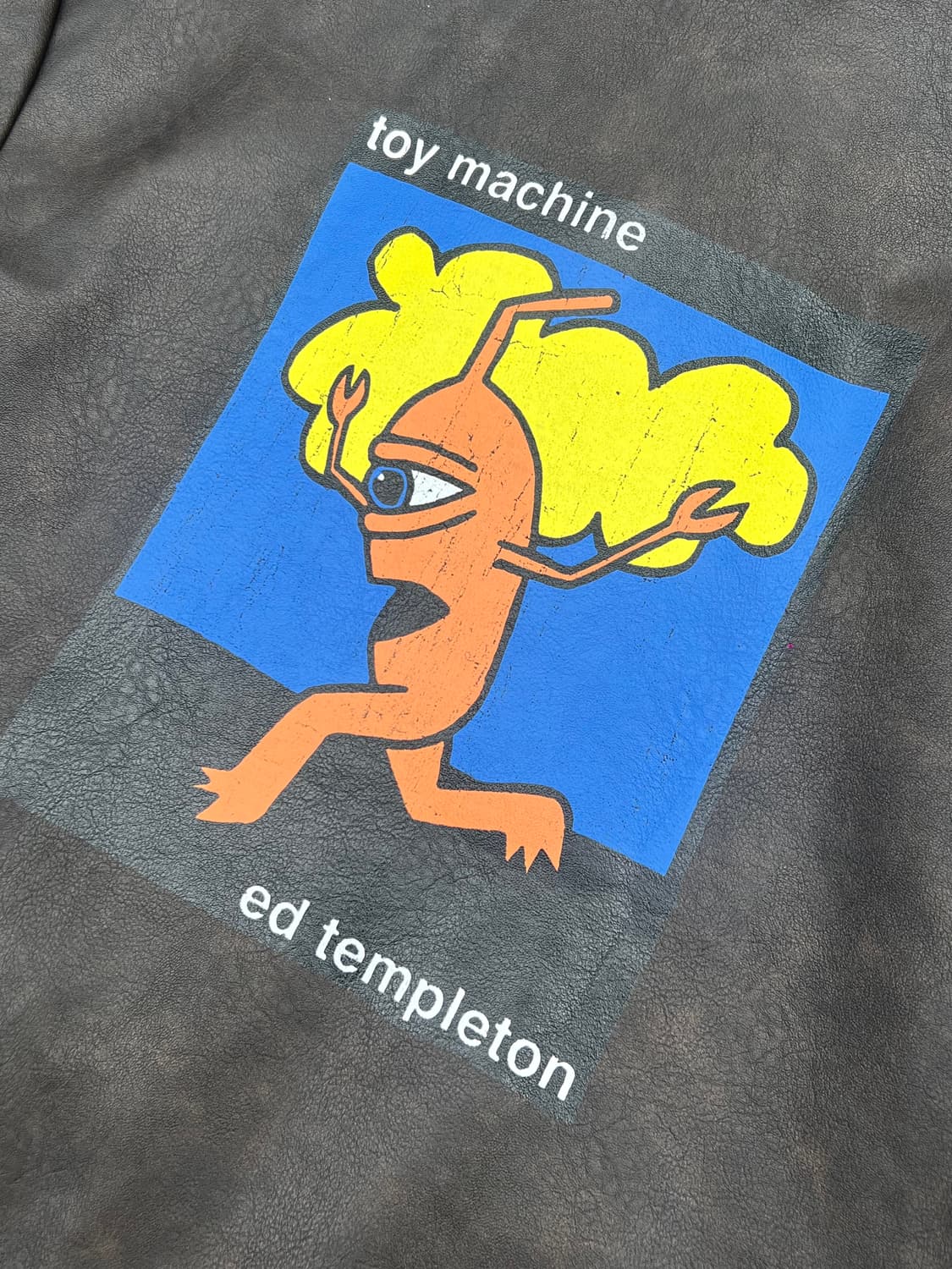 Toy Machine Fake Leather Coach jacket 상품이미지3