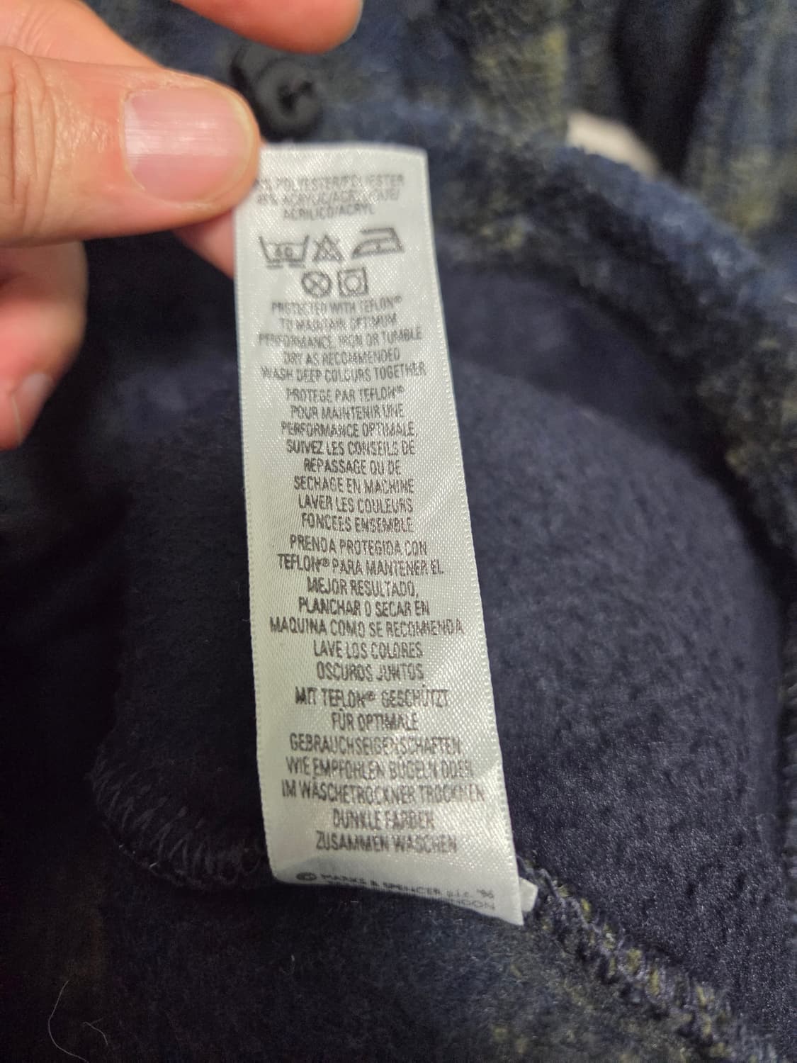 마크앤스펜서 세인트 마이클 헤비 플리스 자켓 상품이미지8