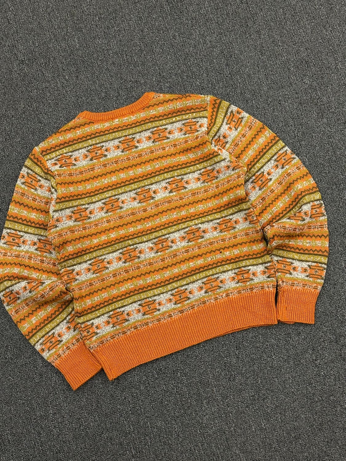 M)Palls Pyra 빈티지 여성 노르딕 패턴 울 니트 스웨터 상품이미지4