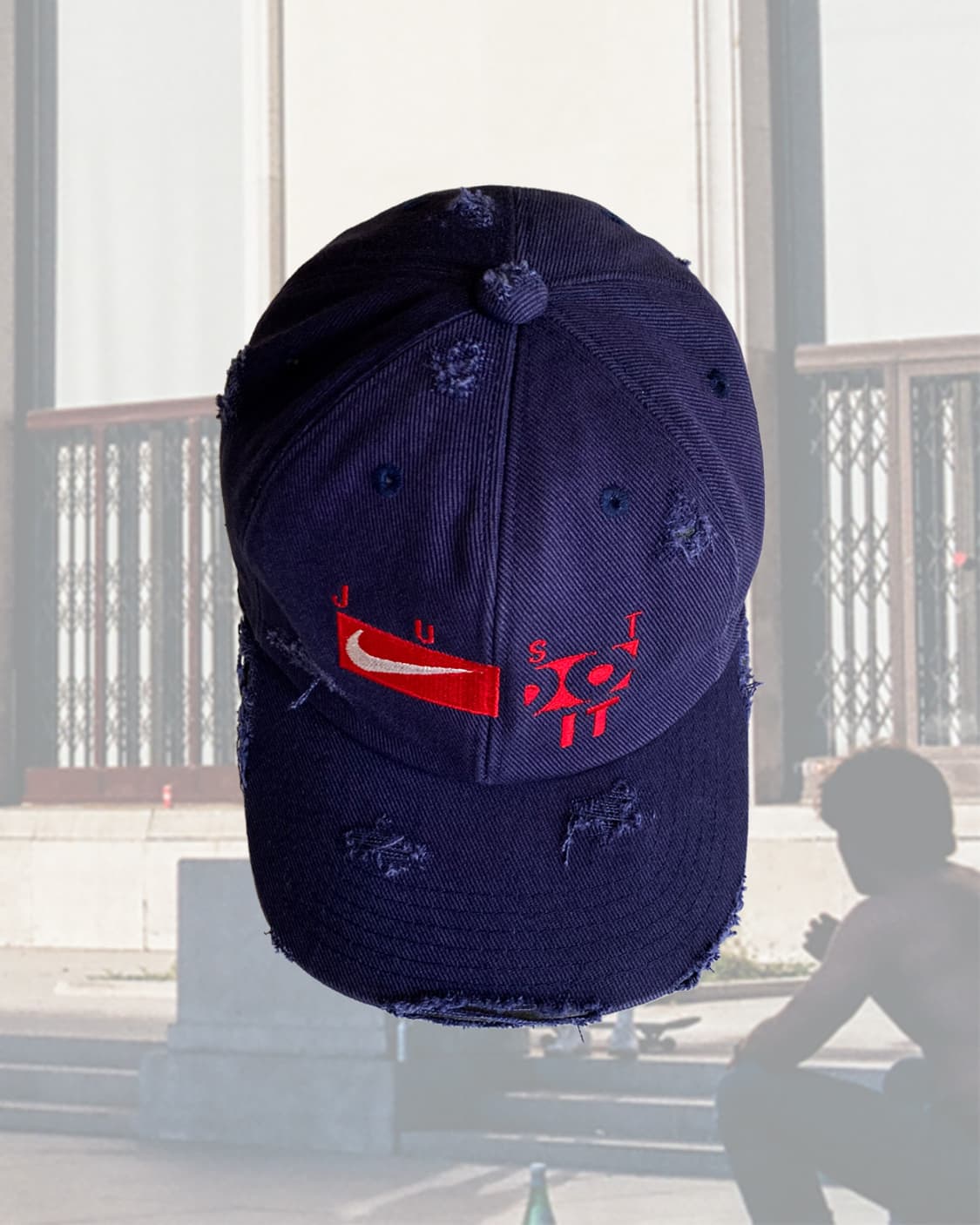 90s 올드 나이키 디스트로이드 빈티지 볼캡 모자 상품이미지1