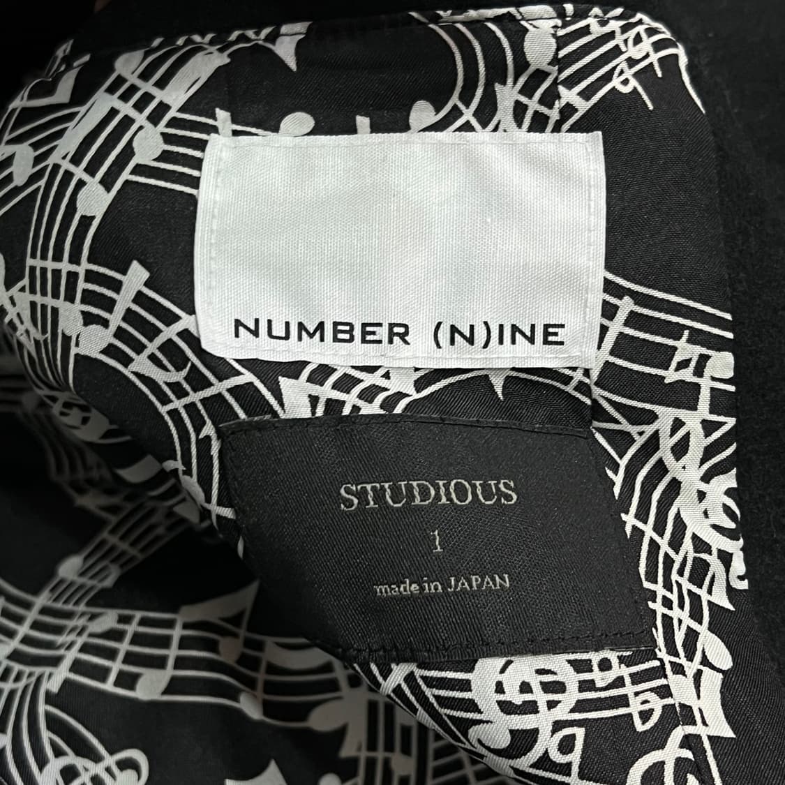  넘버나인 싱글 울 코트 y14912 상품이미지6