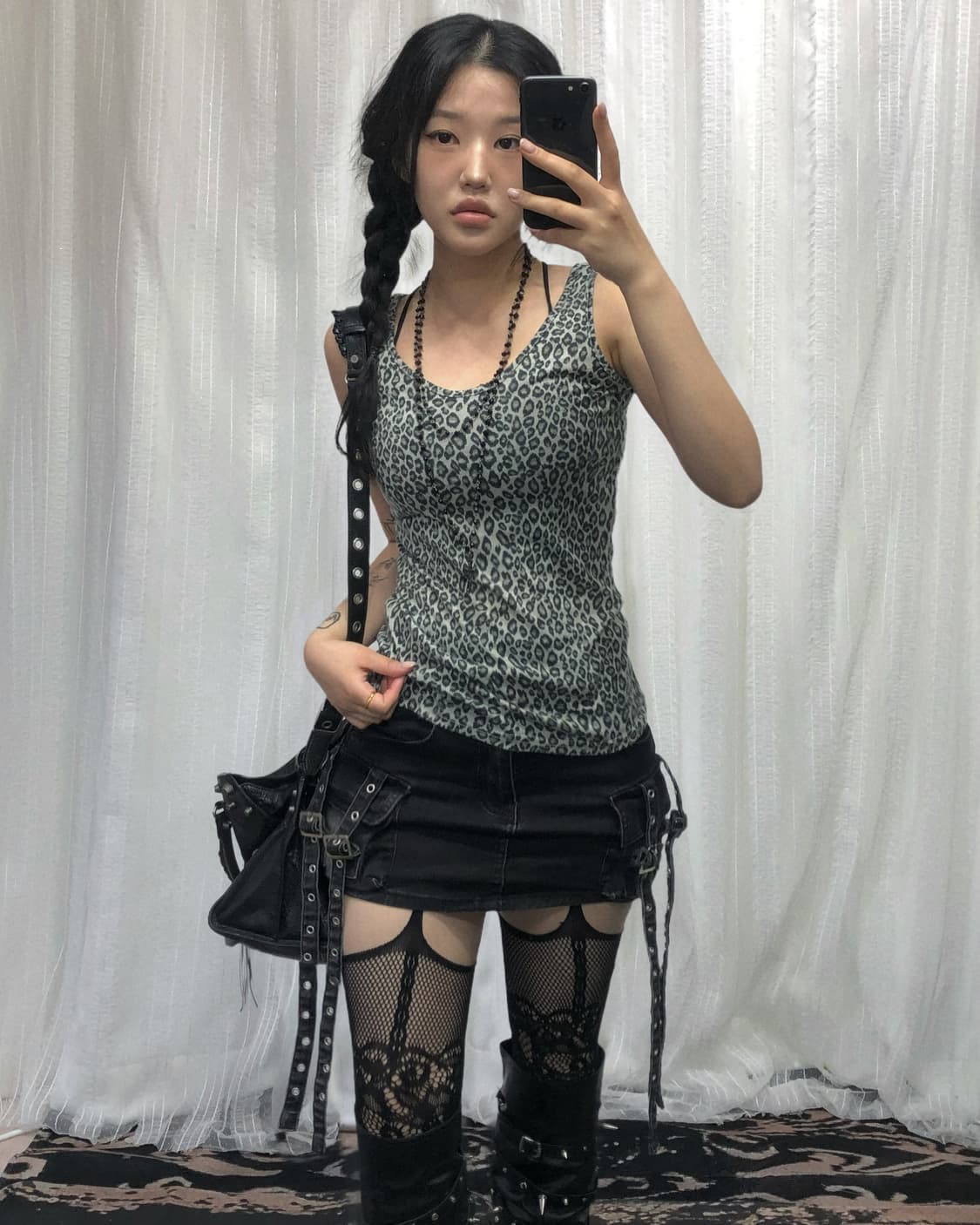 히스테릭 글래머 걸 프린팅 세트 상품이미지4