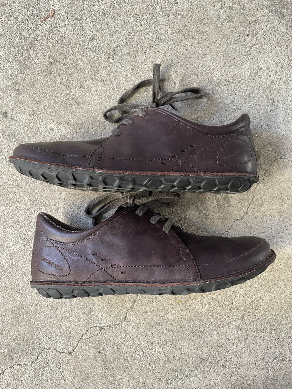 00s Patagonia Loulu Velvet Brown Leather 상품이미지5