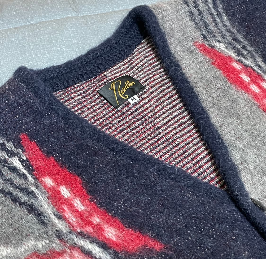 니들스 모헤어 빠삐용 가디건 상품이미지3