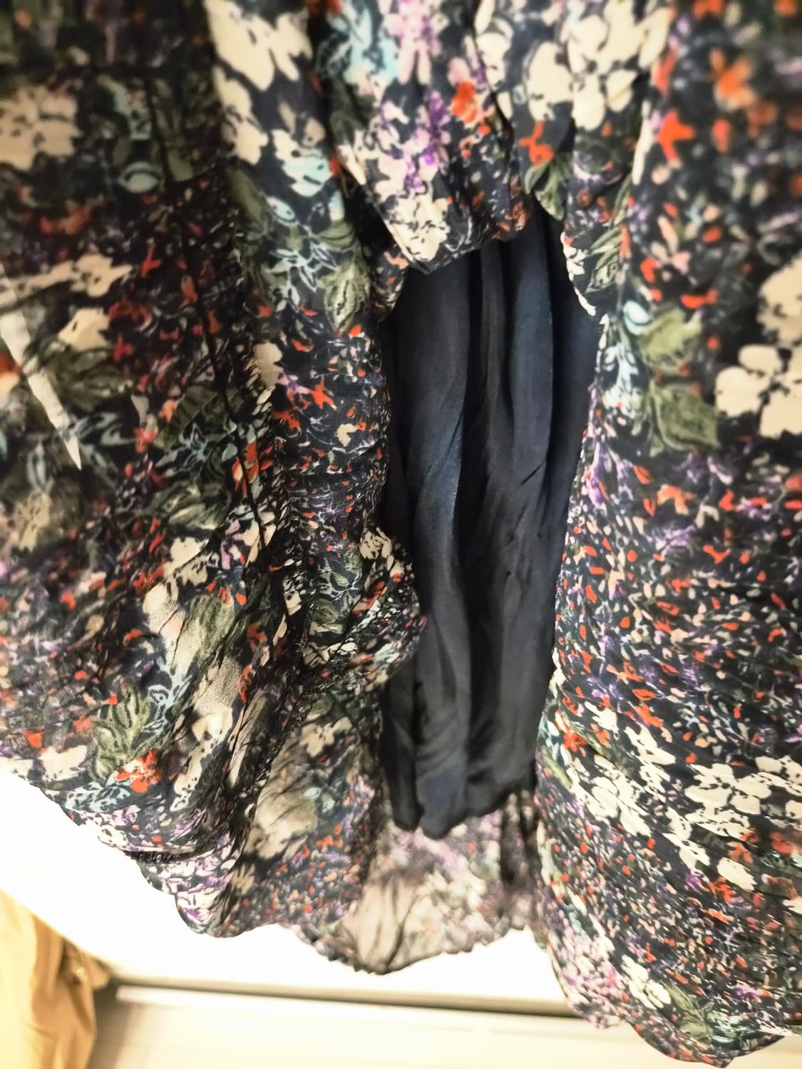 [NANING9] 난닝구 플라워 쉬폰 롱 원피스 상품이미지5