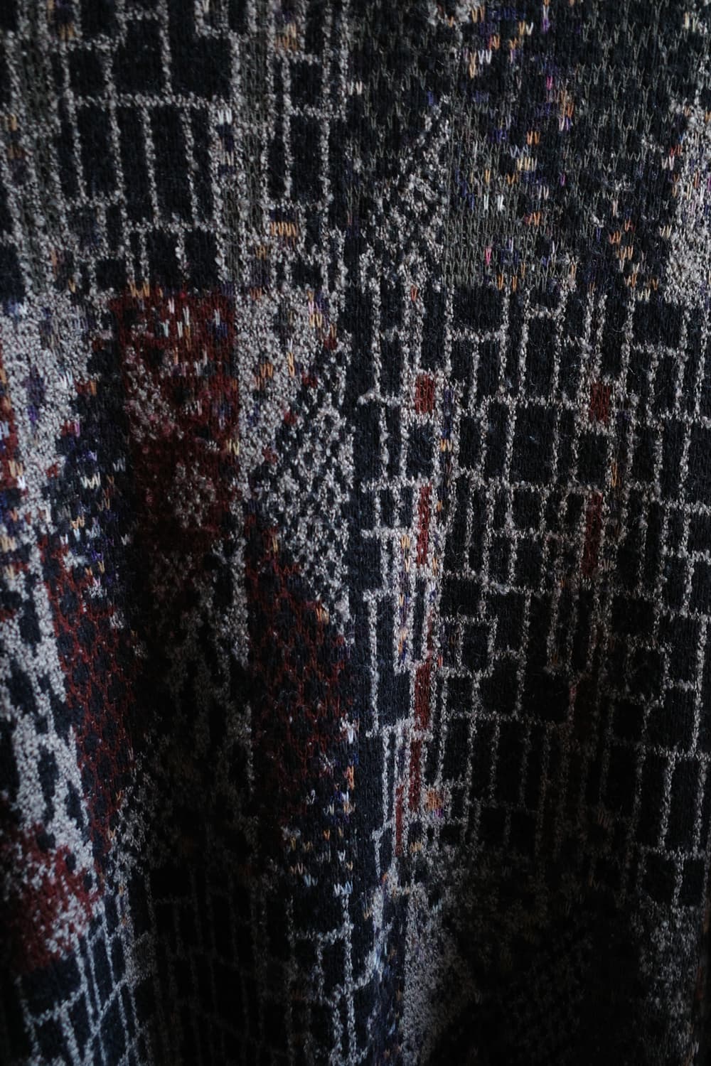 빈티지 자카드 니트 상품이미지8