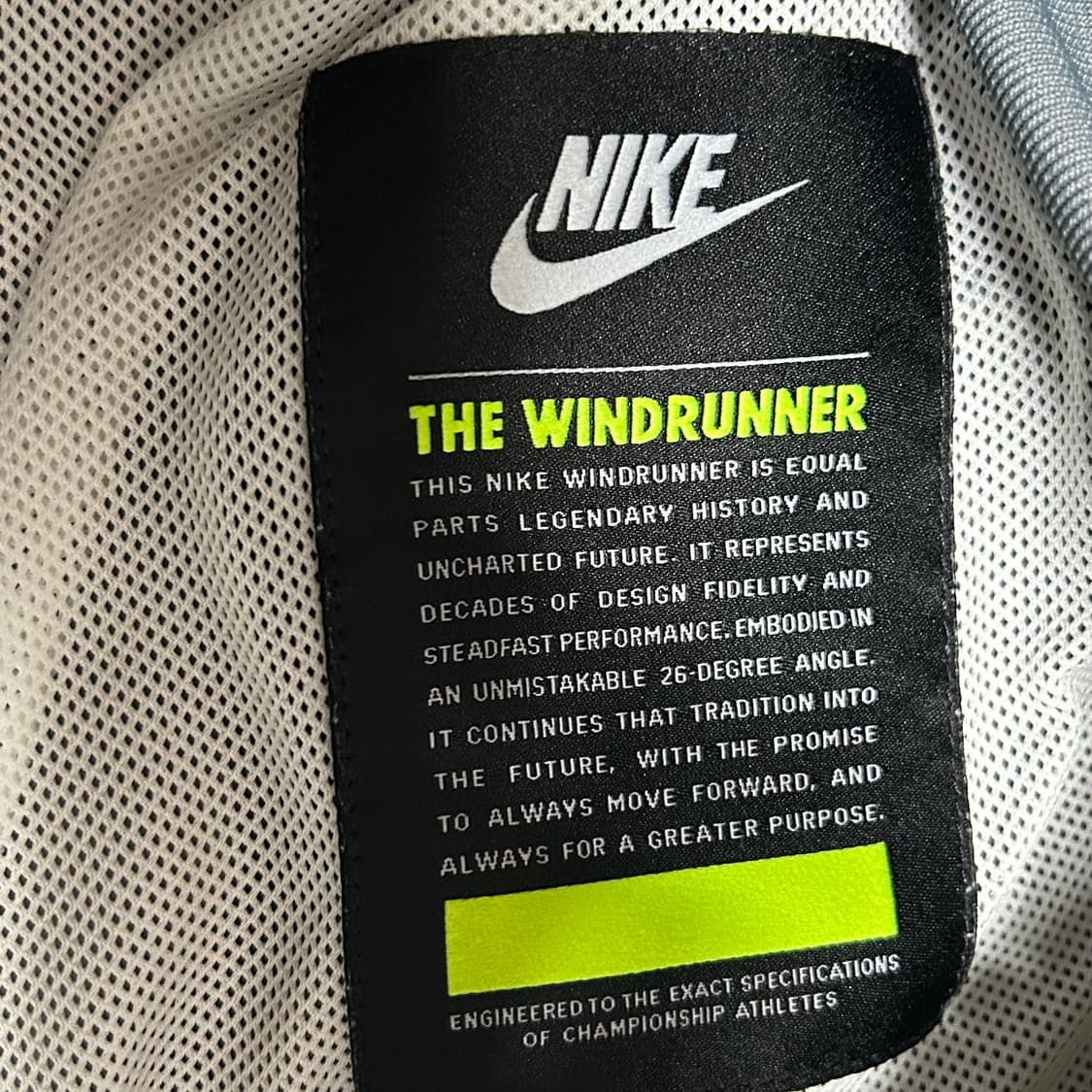 L 나이키 핑크 그레이 배색 후드 바람막이 상품이미지6