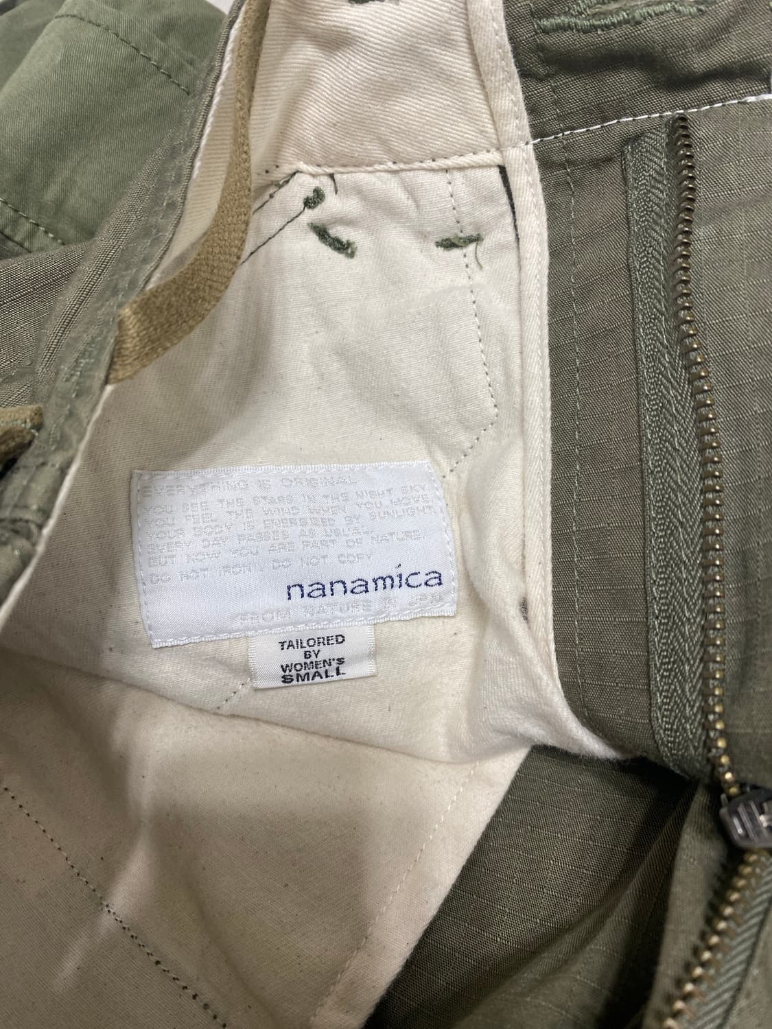 nanamica 카고팬츠 ws 상품이미지3