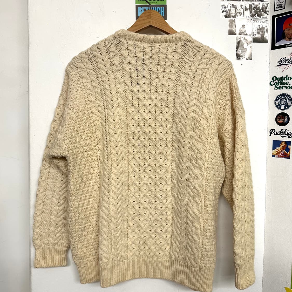 아란 케이블 니트 가디건 상품이미지9