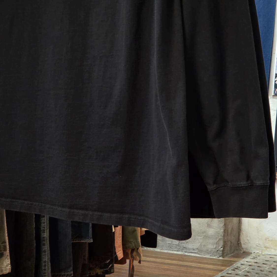 나이키 스우시 로고 블랙 롱슬리브 상품이미지9