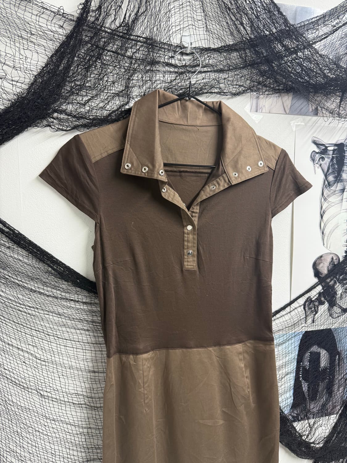 00s collar detailed onepiece 상품이미지5