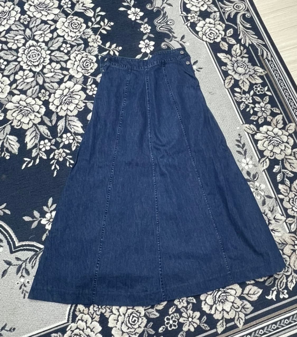 Kowtow 데님 롱스커트 상품이미지1