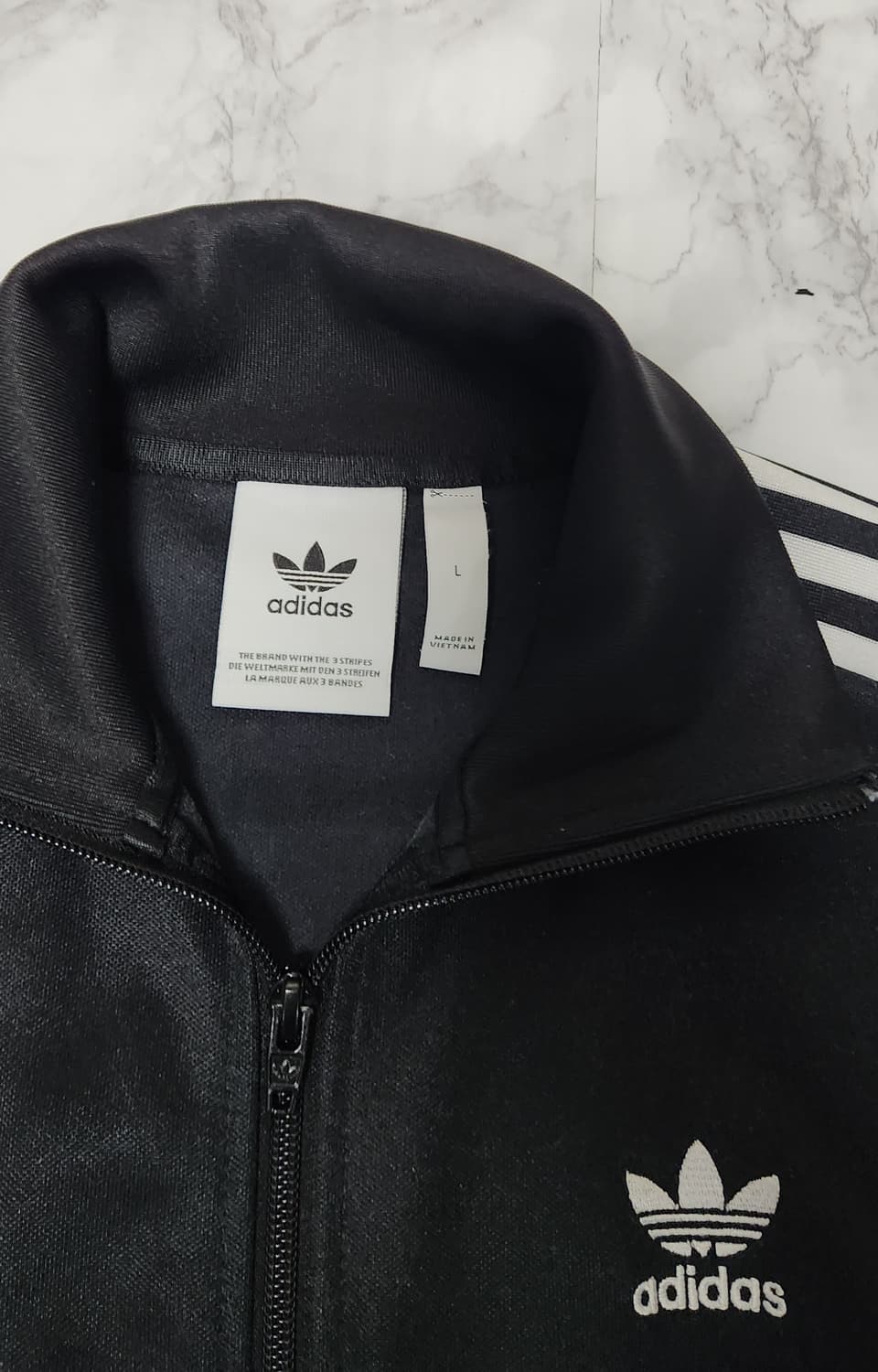 아디다스 베켄바우어 삼선 블랙 트레이닝 져지 자켓 상품이미지6