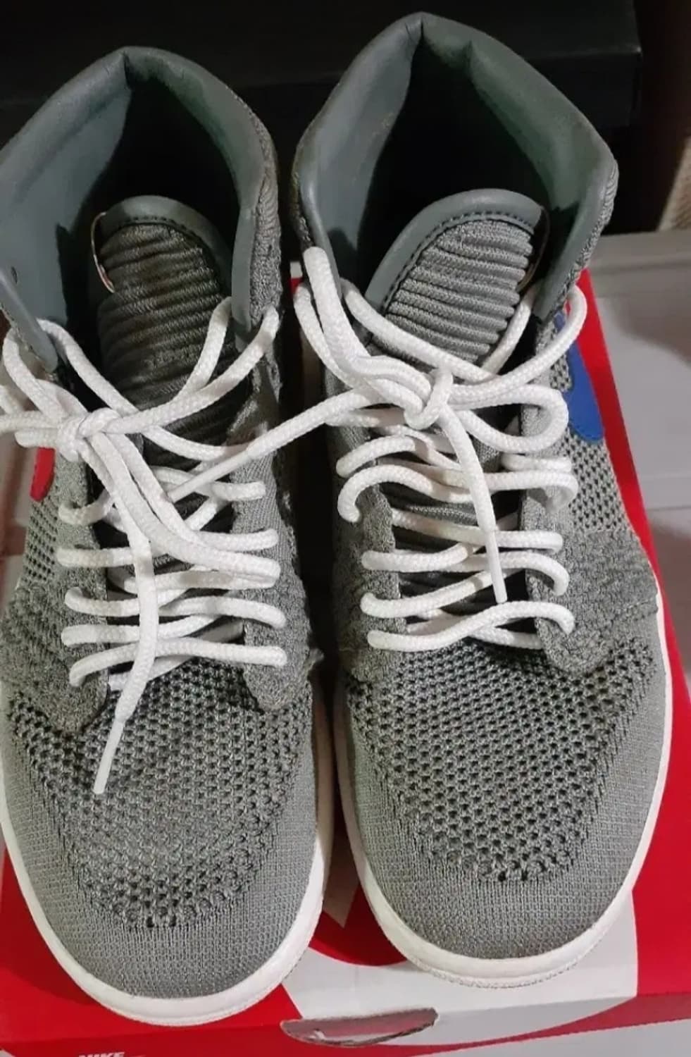 조던1 레트로 하이 플라이니트 클레이 그린 상품이미지5