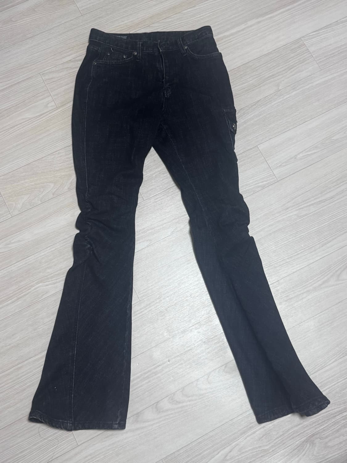 보헤미안서울 셔링 부츠컷 팬츠 상품이미지2