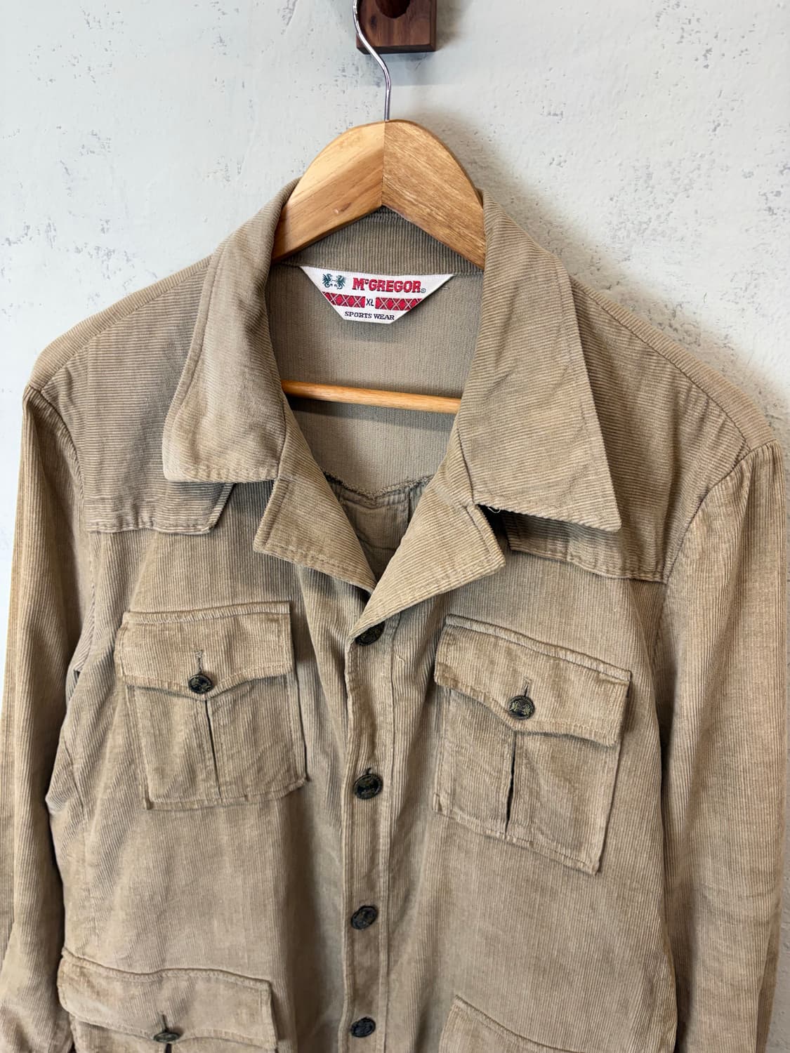 맥그리거 빈티지 코듀로이 사파리 자켓 상품이미지5