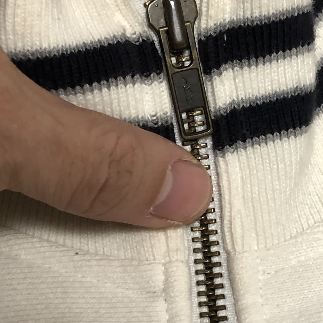 (L) 챔피언 재팬 Champion JP 리버스위브 풀집업 자켓 화이트 상품이미지2