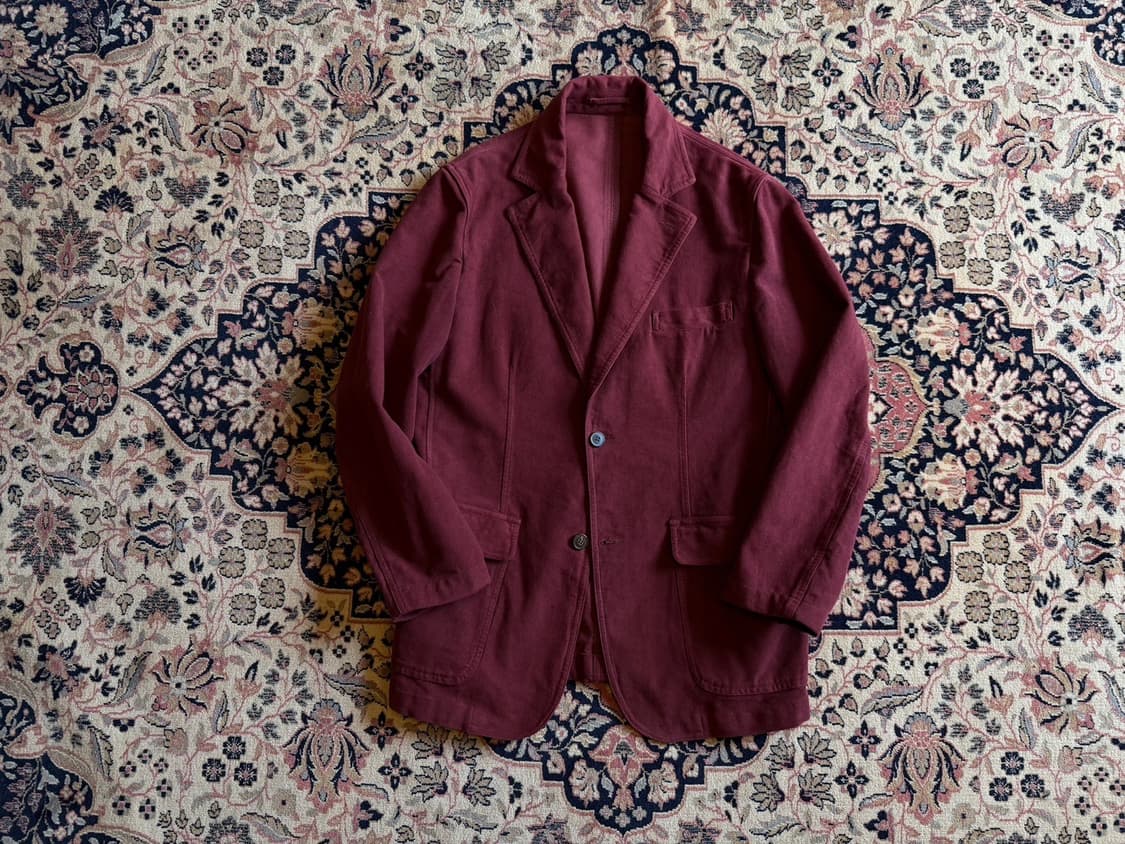 Z제냐 몰스킨 테일러드 자켓 100 상품이미지1