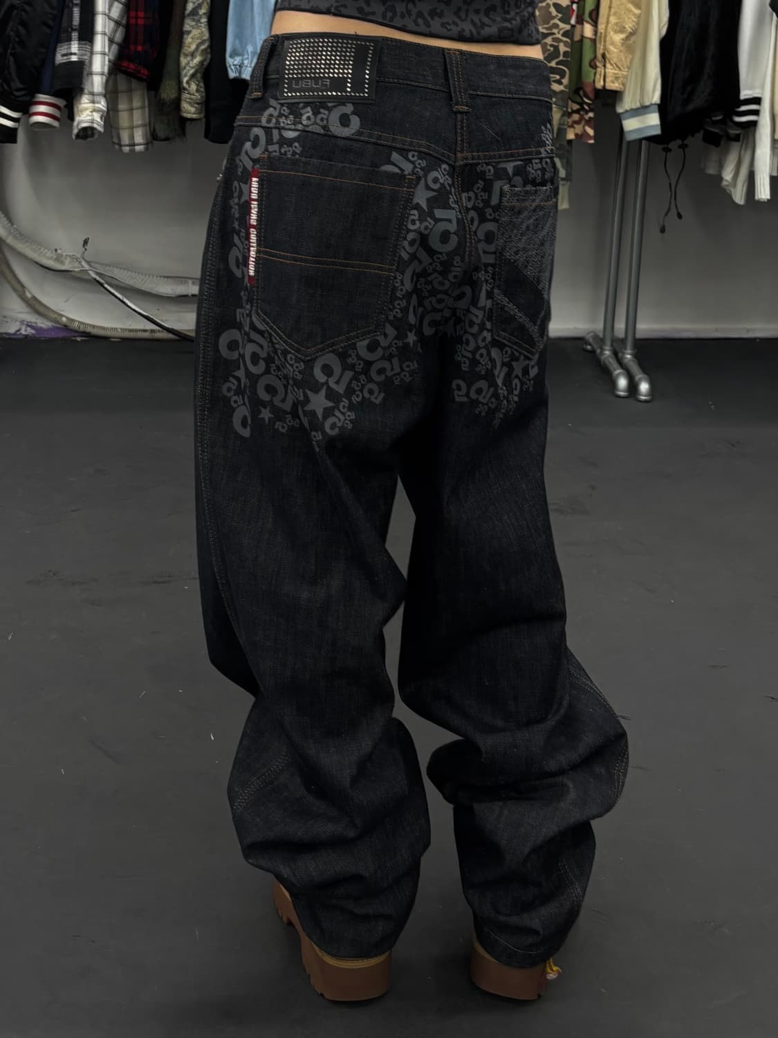 FUBU 푸부 올드스쿨 데님팬츠 상품이미지5