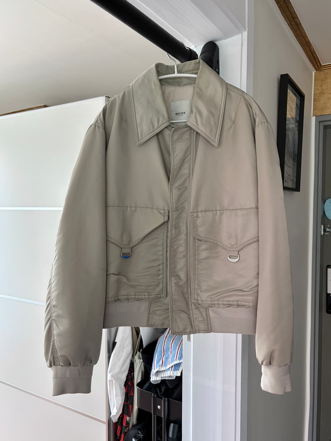 벨리에 봄버 자켓 MA-1 S(100) 상품이미지1