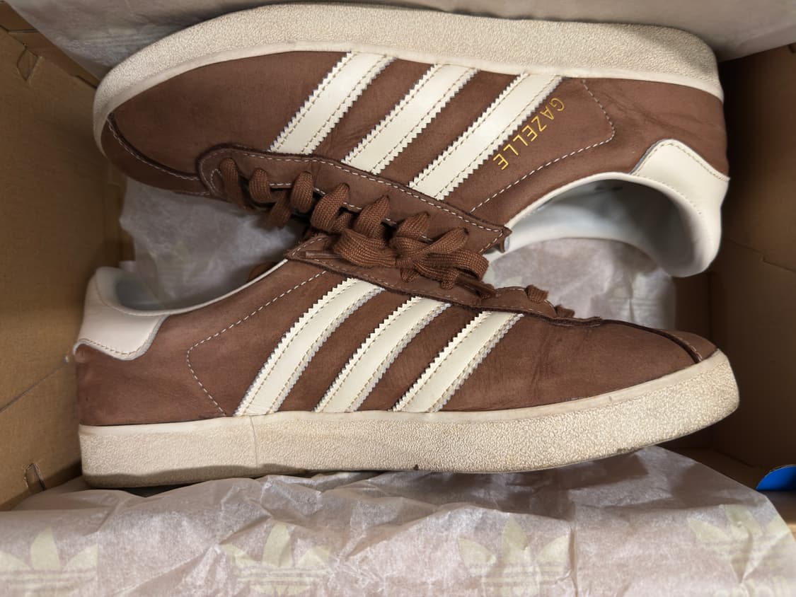 아디다스 가젤 85 /265/ 브라운:아이보리 / IG5005 상품이미지1