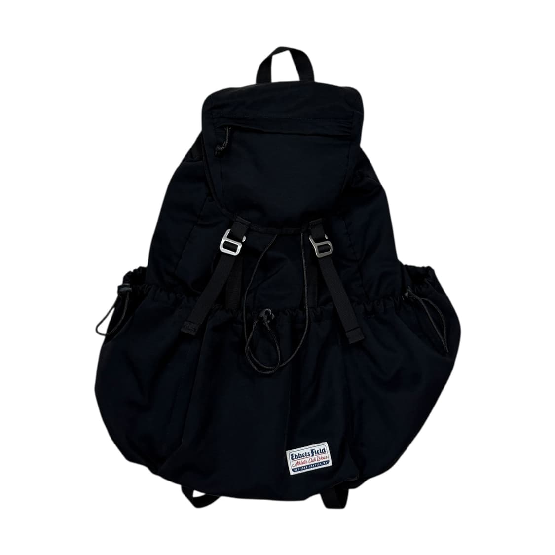 이벳필드 스튜던트 드로우스트링 럭색 복조리 백팩 가방 블랙 상품이미지2