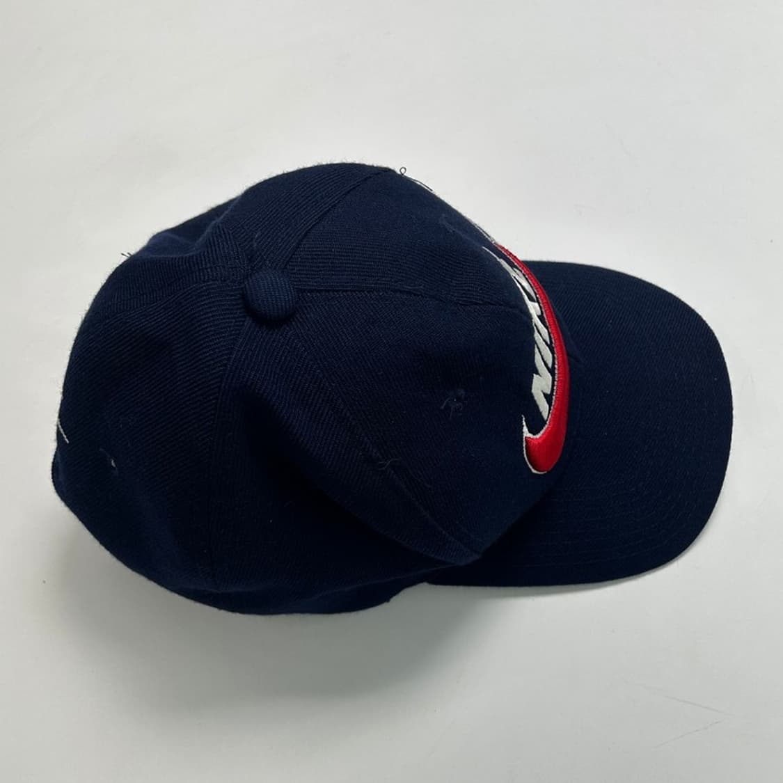 나이키 90s 빈티지 올드스쿨 스우시 볼캡 네이비 상품이미지4