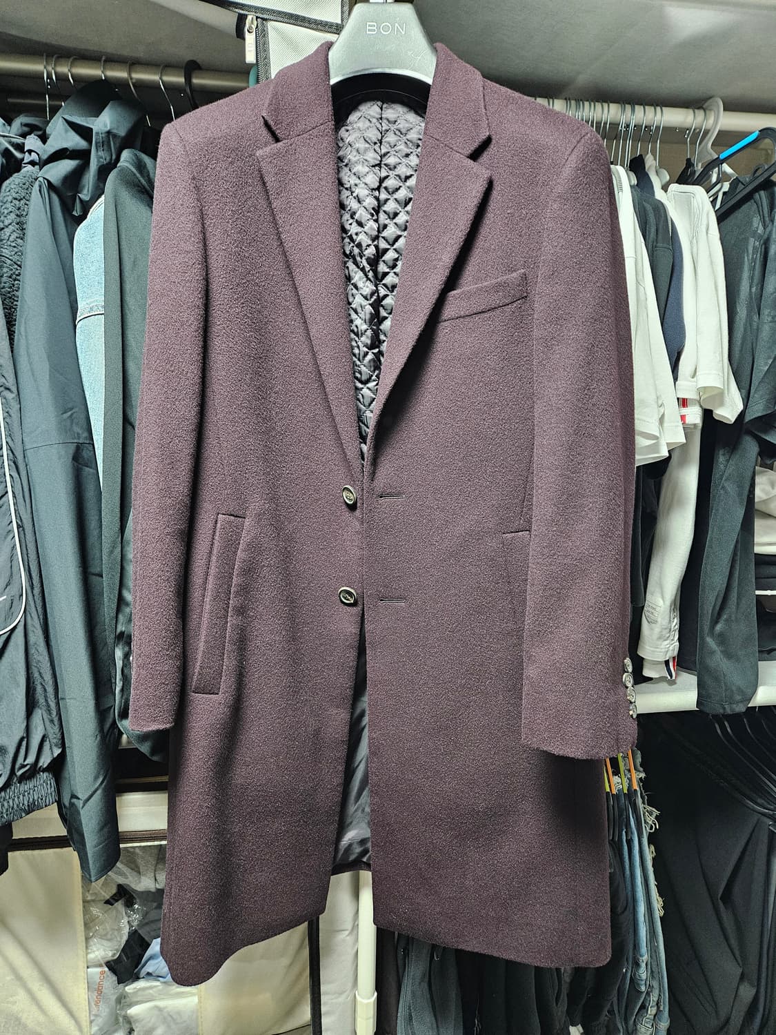 본 캐시미어 블렌딩 코트  팔아요 상품이미지1