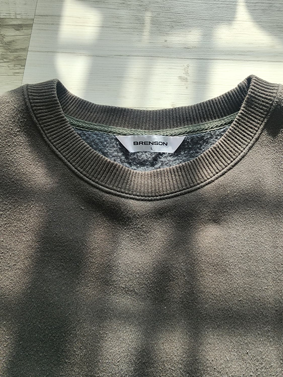 BRENSON 브렌슨 기모 맨투맨 2벌 일괄 팜. L(105)사이즈 상품이미지4