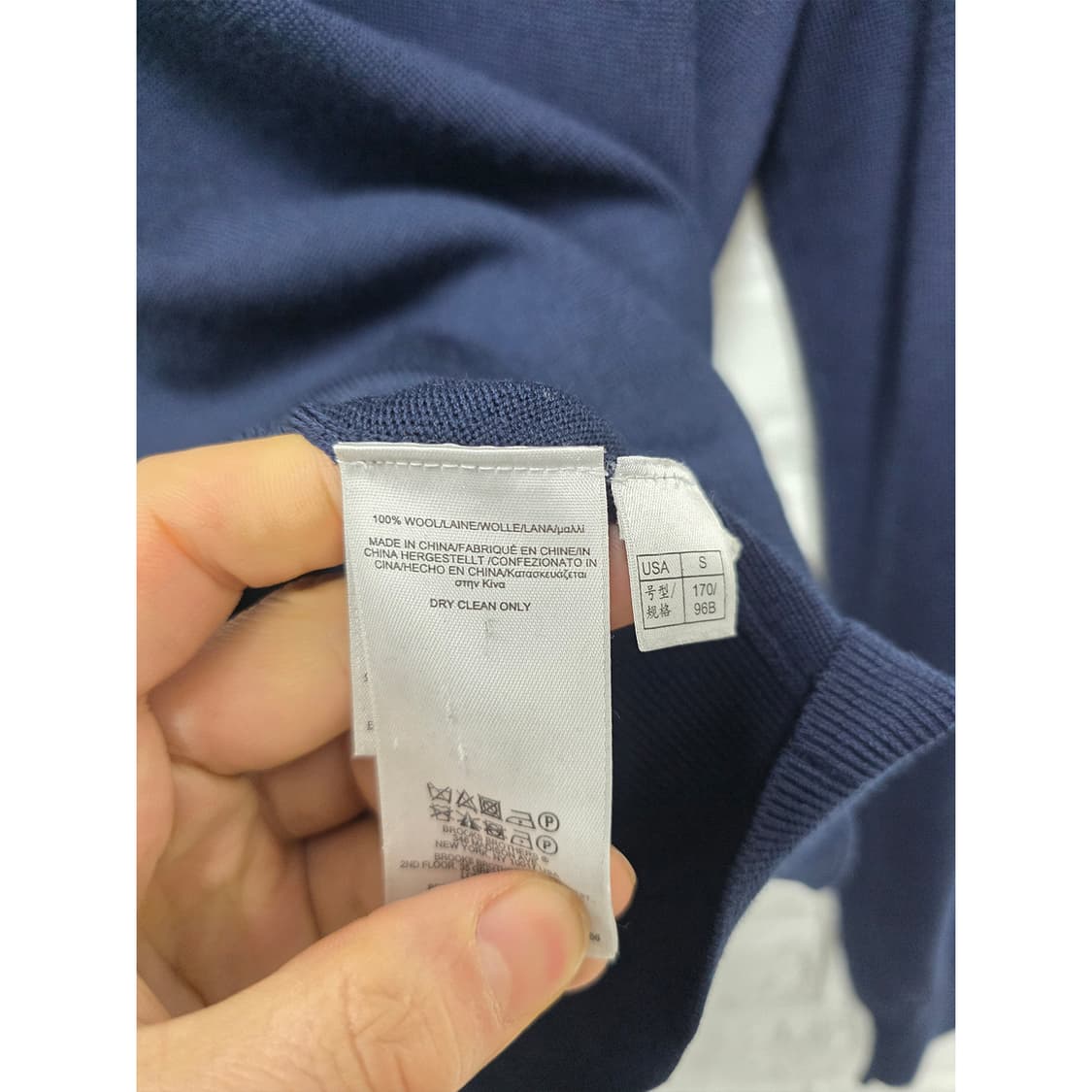 택포) 브룩스브라더스 남성 울 터틀넥 니트 M 상품이미지3